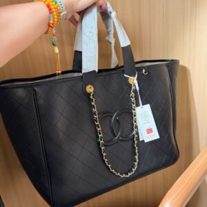 Quilted Leather Chain