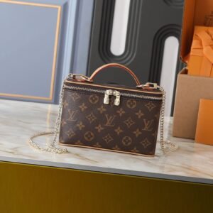 Monogram Mini Trunk Shoulder Bag
