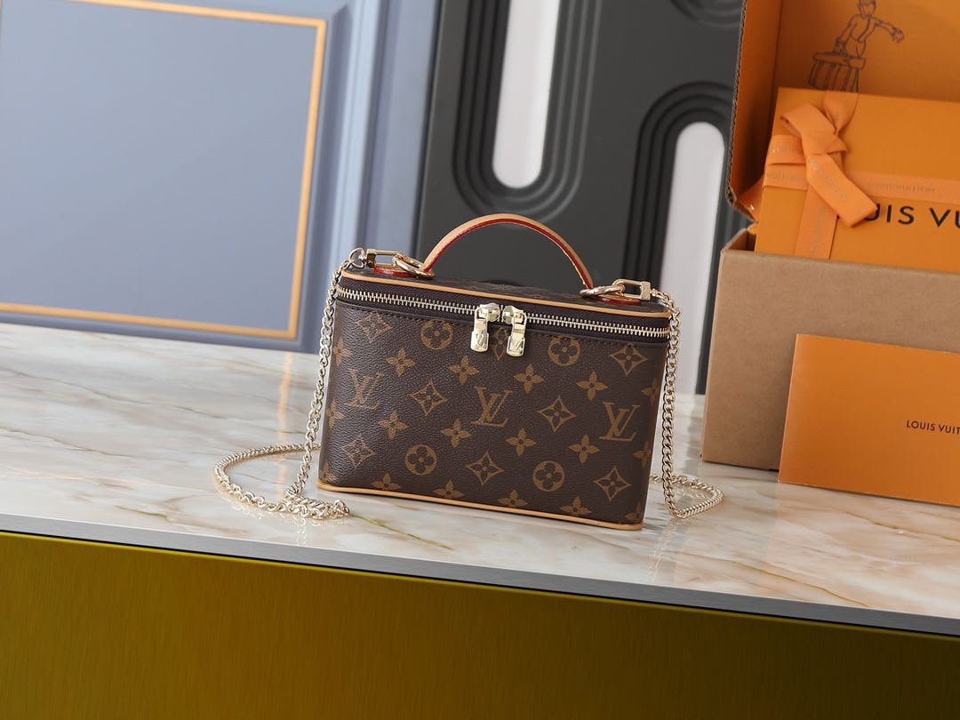Monogram Mini Trunk Shoulder Bag