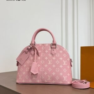 Pink Monogram Dome Handbag