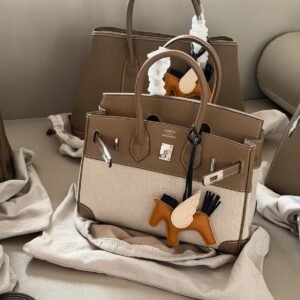 Birkin-Style Bucket / Tote Bag